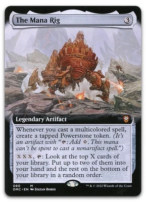 The Mana Rig (Extended Art) #80 (NM) Dominaria United DMC Magic MTG - Image 1 of 2