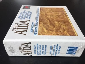 VERDI AIDA PLACIDO DOMINGO 3 CD BOX CELLOPHANIERT  NEW NEU OVP SONY CLASSICAL  - Bild 1 von 3