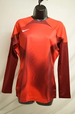 NEW Nike Football Soccer Goal Keeper Futbol Red Jersey DH8226-657 - Women’s MED - Image 1 of 4