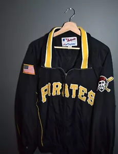 Vintage 1990s Pittsburgh Pirates MLB Baseball National League Jacket XL Majestic - Bild 1 von 13