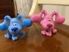 Lot of 2 Blues Clues and You Characters Blue & Magenta Viacom Toys 2019