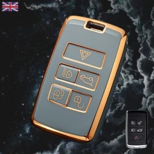 Fernbedienung Schlüsselabdeckung Anhänger für Land Range Rover Etui passend für Sport Evoque Jaguar XF XJ X - Bild 1 von 11