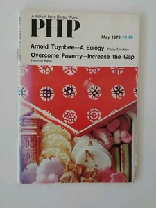 Revista PHP 1976 con un elogio de Arnold Toynbee de Philip Toynbee - Imagen 1 de 4