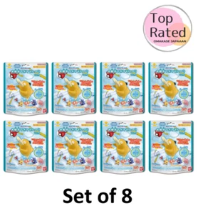 Bikkura Tamago Pokemon Fishing In The Bath Vol.3 Bandai Bath Bomb Egg Set of 8 - Picture 1 of 15