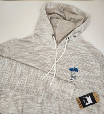 Sudadera con Capucha Dikotomy Beige Talla Pequeña Nueva con Etiquetas Foto 1 de 4