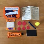 Velox Tubular Patch Repair Set Sew Up Tire Vintage Tin Container New