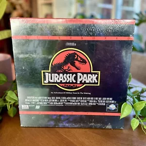 Jurassic Park (1993) Laserdisc - FACTORY SEALED! RARE *LETTERBOX EDITION* - Picture 1 of 4