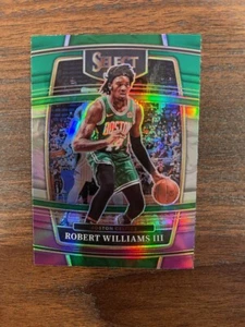 2021-22 Select ROBERT WILLIAMS III GREEN WHITE PURPLE PRIZM Boston Celtics SSP - Bild 1 von 2