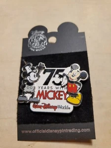 Disney's Pin Trading Around the World on Card 75 Years with Mickey - Picture 1 of 2