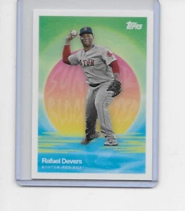 Rafael Devers 2020 Topps on Demand Card -Summer Blockbuster # 12 Red Sox - Picture 1 of 1