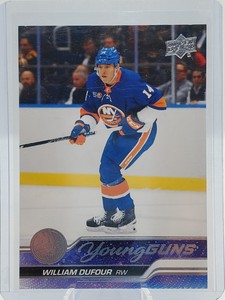 William Dufour 2023-24 Upper Deck Series 1 Hockey Young Guns Rookie #206