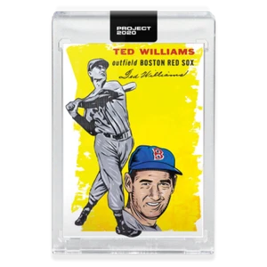 2020 TOPPS PROJECT 2020 #189 TED WILLIAMS - BY BLAKE JAMIESON - Picture 1 of 2