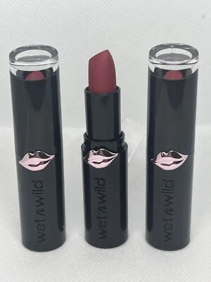 (3) Lipstick Sexpot Red 0.11 oz Wet n' Wild Mega Last Matte Vegan New - Image 1 of 4