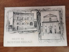 CARTOLINA POSTALE DI MONTERUBBIANO  VIAGGIATA
