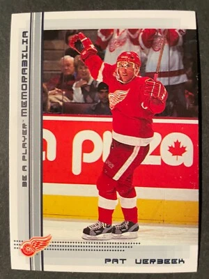 Pat VERBEEK 2000-01 In The Game Be A Player Memorabilia #302 Detroit - Image 1 of 2
