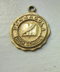 VTG PENSACOLA HIGH SCHOOL PENDANT - Picture 1 of 2
