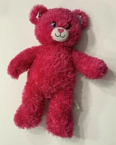 BUILD-A-BEAR BABW PLUSH BARBIE HOT PINK SHIMMERY 16" TALL STUFFED ANIMAL CUTE - Picture 1 of 6