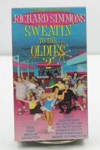 Richard Simmons ~ Sweatin' to the Oldies 2 (VHS, 1993) - Picture 1 of 4