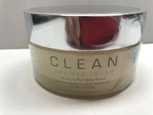 Clean Shower Fresh Moisture Rich Body Butter 5.0 oz Old Stocks, See Details! - Picture 1 of 6