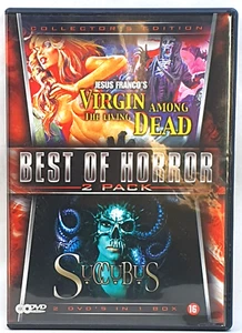 Best Of Horror 2 Pack Dvd 2005 Virgin Among The Living Dead / Succubus Region 2 - Picture 1 of 6