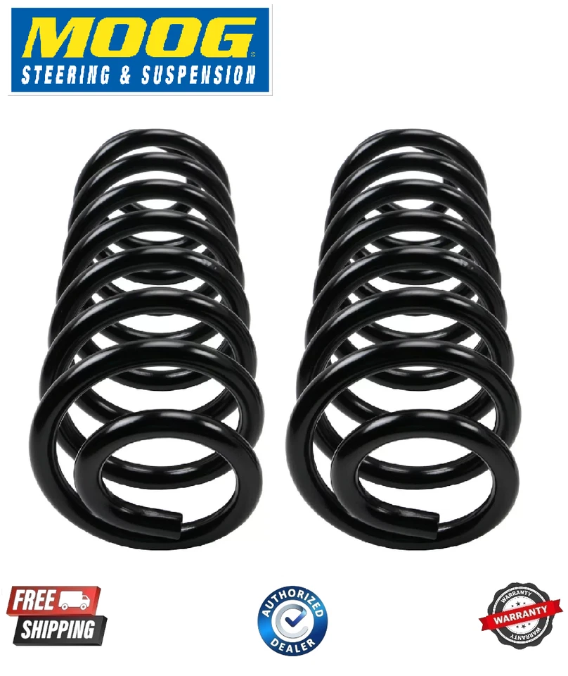 Moog Rear Coil Spring Set 81071 For Chevrolet Tahoe Avalanche GMC Yukon - Image 1 of 1