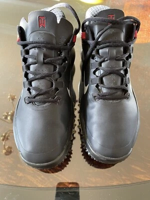 Nike Golf Black TW13 Tiger Woods Golf Shoes - Men’s Size 9 - Image 1 of 4