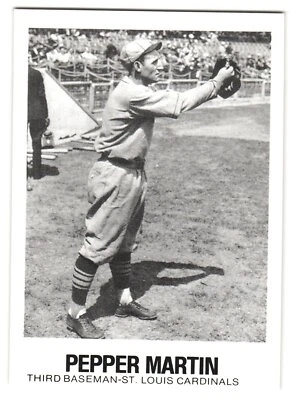 Pepper Martin 1979 TCMA Renata Galasso    #66 - Image 1 of 2