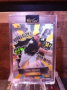 2024 Leaf Wild Card Comix Paul Skenes Rookie RC SSP/30 Pirates Factory Encased - Bild 1 von 2