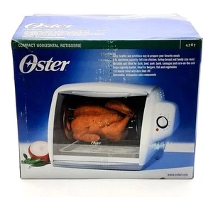 Oster kompakter horizontaler Drehspieß Backofen 4787 - NEU offener Karton - Bild 1 von 15