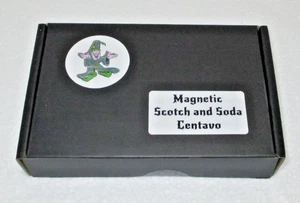 Magnetic Scotch & Soda Magic Trick - w/Cetavo by, Sterling, Close-Up Coin Magic - Picture 1 of 3