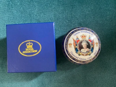 Новый в коробке Royal Collection бриллиант юбилей королевы Елизаветы II безделушка коробка - Изображение 1 из 4