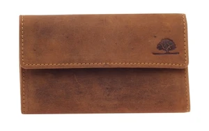 Tabaktasche Leder Tabakbeutel Drehertasche Tabaketui Tabacco Case Greenburry - Picture 1 of 7