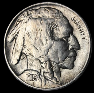1919 buffalo nickel- PREMIUM GEM BU / FREE SHIPPING- SMH- 125 - Image 1 of 3