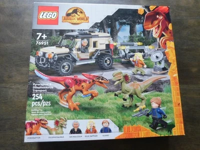 LEGO 76951 Jurassic World Pyroraptor & Dilophosaurus Transport New Sealed - Image 1 of 2