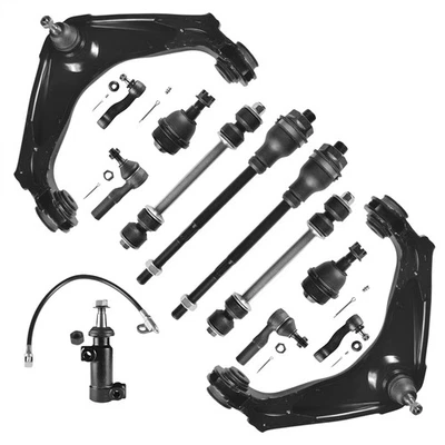 For Chevy Silverado 1500 2500 3500 HD Front Control Arms Ball Joints Kit 13pcs Foto 1 de 4