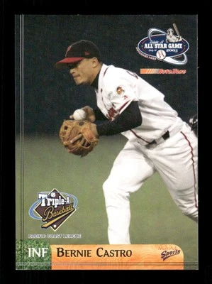 2003 MultiAd Triple-A Portland 8 Bernie Castro BXCP32 - Image 1 of 2