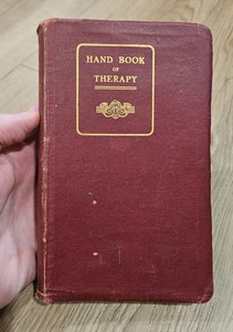 Hand Book of Therapy AMA Manual Chicago USA 1915 Fourth Edition Edited Revised - Bild 1 von 15