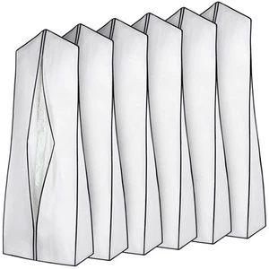 6 Stck. 70,9" x 24" x 12" Braut Hochzeitskleid Kleid Kleidersack für Reisen Große... - Bild 1 von 7