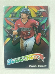 2025 Topps Chrome Future Stars Corbin Carroll #FS-16 Diamondbacks - Picture 1 of 1