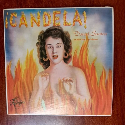 Daniel Santos Con Pedro Laza y sus Pelayeros ‎– Candela [1976] Vinyl LP Fuentes - Image 1 of 4