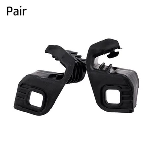 Practical To Use Headlight Brackets 51647285597/598 Black Pair Plastic - Picture 1 of 12