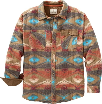 Aztec Western Legendary Whitetails Shacket  Heavyweight Flannel Men’s XL Jacket - Image 1 of 4