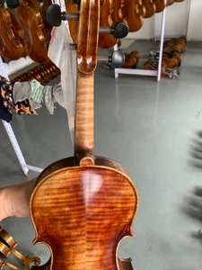 Professionelle Strad handgefertigte 4/4 Geige mit Koffer & Bogen Konzertgeige (DDP USA) - Bild 1 von 11