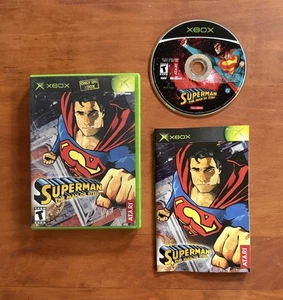 Superman: The Man of Steel (Original OG Xbox) Excellent CIB Complete & Tested - Picture 1 of 5