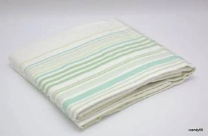 NEW POTTERY BARN Teen TONAL STRIPE SILK DRAPE 52x63  - Picture 1 of 3