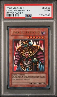 Yu-Gi-Oh! Retro Pack 2 Dark Ruler Ha Des- Mint PSA 9 - Image 1 of 2