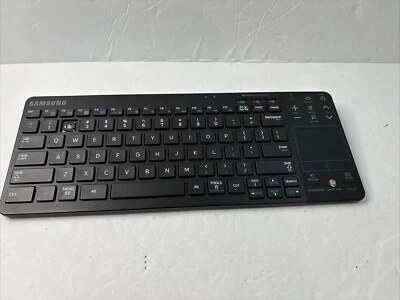 Samsung VG-KBD2000 Wireless Bluetooth Keyboard For Smart TV Touch Pad Untested - Image 1 of 4