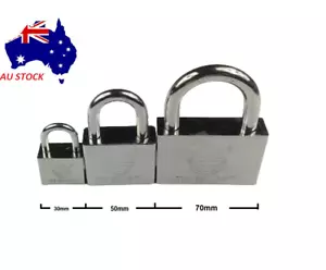 Heavy Duty Top Security Anti Theft Padlock with 3 Keys - Picture 1 of 7