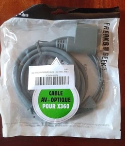 Cable AV + Optique pour X360 - NEUF - Picture 1 of 1