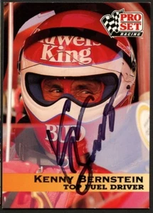 Kenny Bernstein #2 signed autograph auto 1992 Pro Set NHRA Trading Card - Picture 1 of 1